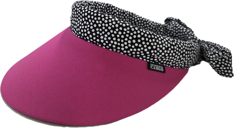 Reversible Visor II Hot Pink - Monotone Spot