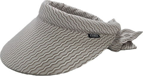 Reversible Visor II Taupe & Cream Waves