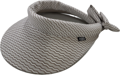 Visor || Beige Waves Self Band