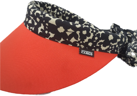 Reversible Visor  || Cherry-Putty-Stevie Band