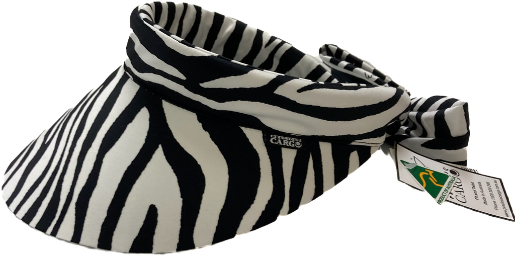 Reversible Visor  || Zebra Self Band