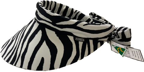 Reversible Visor  || Zebra Self Band