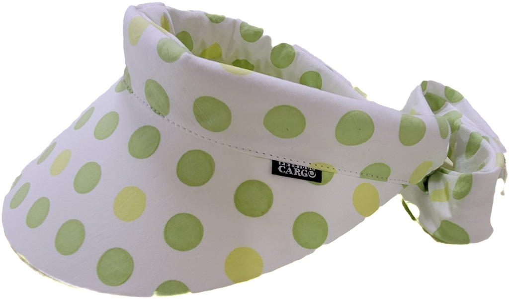 Reversible Visor II Citrus Spots w Self Band