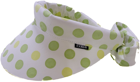 Reversible Visor II Citrus Spots w Self Band