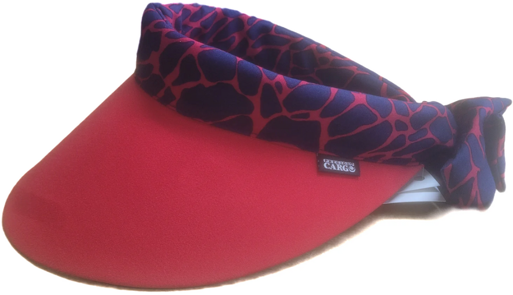 Reversible Visor  || Red-Red Vein