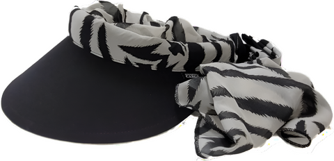 Veil Visor || Black-Zebra GG