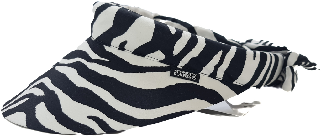 Reversible Visor ||Zebra Self Band