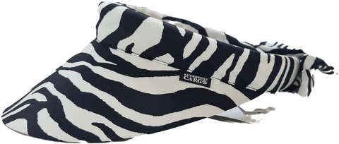 Reversible Visor ||Zebra Self Band