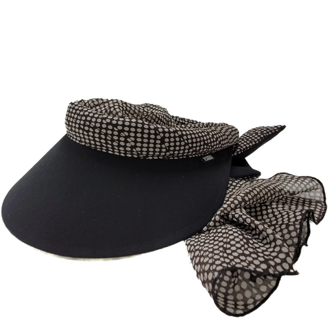 Veil Visor II Black-Taupe Spot