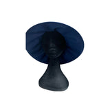 Summer Floppy Hat - Embroidered Navy