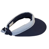 Visor || School Navy-Mirror Cord Anchor