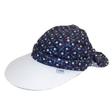 Twisty Cap || White-Golf Print