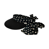 Veil Visor II Black-Wh Polkadot