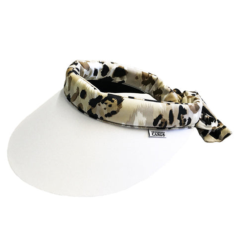 Reversible Visor || White-Black-Skin