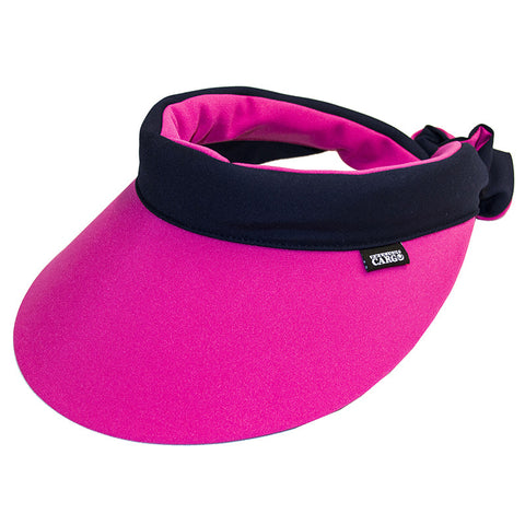 Reversible Visor || Hot Pink-Black