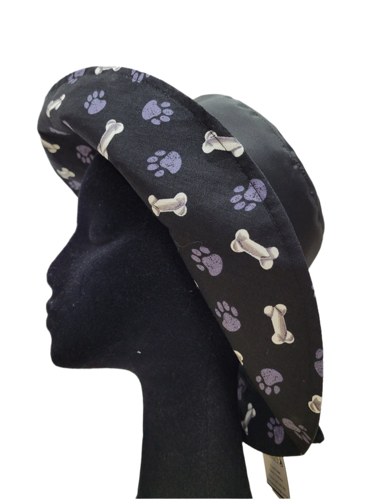 Wet Weather Bucket Hat II Black-Bones & Paws