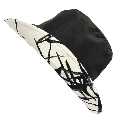 Wet Weather Bucket Hat || Black-Fireworks Grey